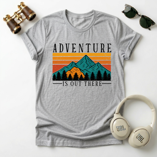 Adventure Is Out There Unisex Softstyle T-Shirt