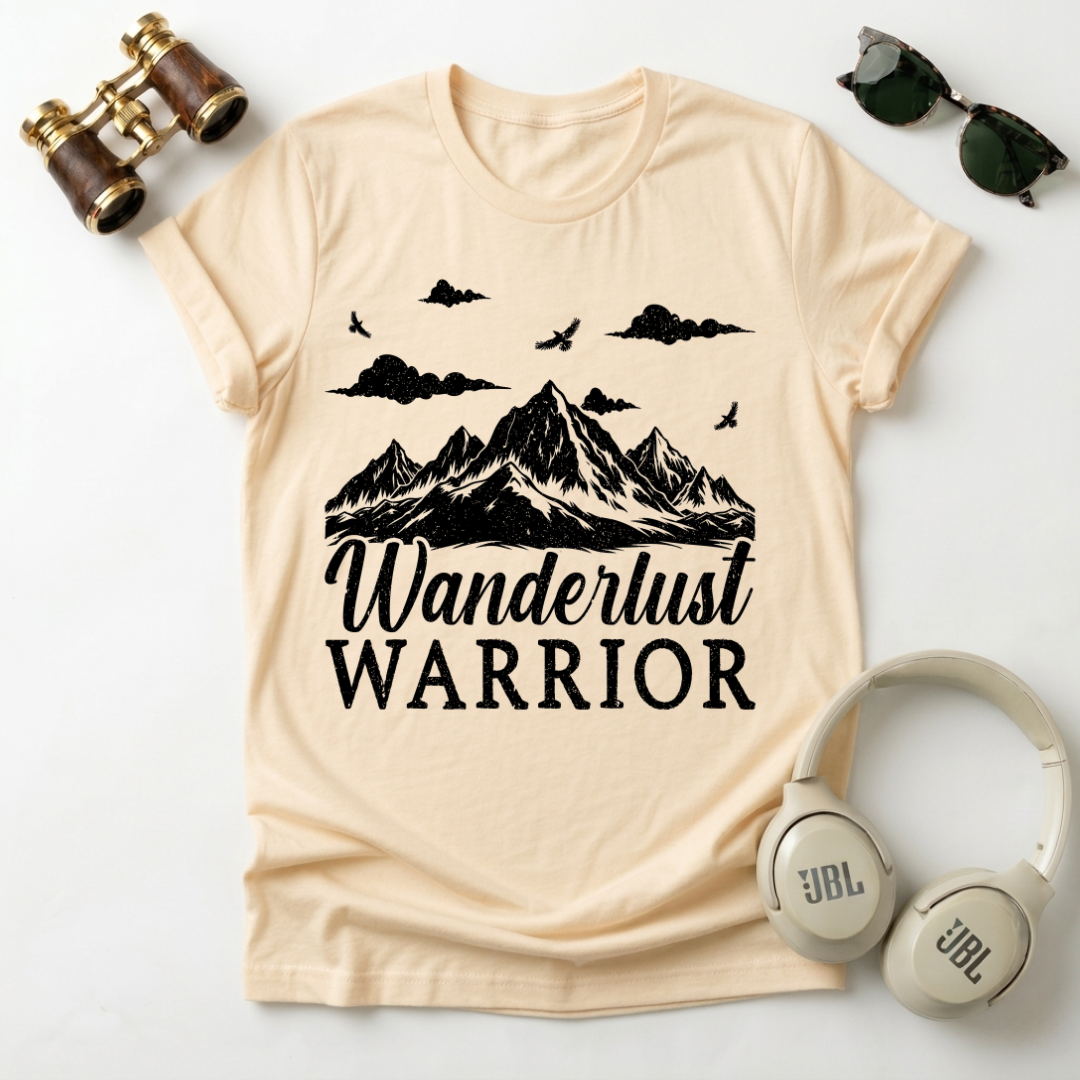 Wanderlust T-Shirt — Adventure Travel Tee for Explorers