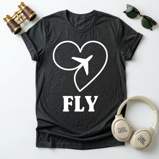Fly Unisex Travel T-Shirt
