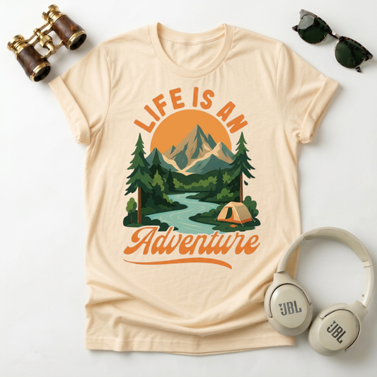 Life Is An Adventure Unisex Softstyle T-Shirt