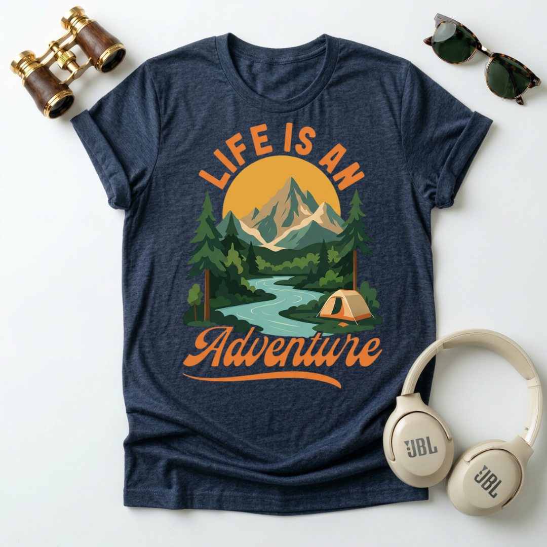 Life Is An Adventure Unisex Softstyle T-Shirt