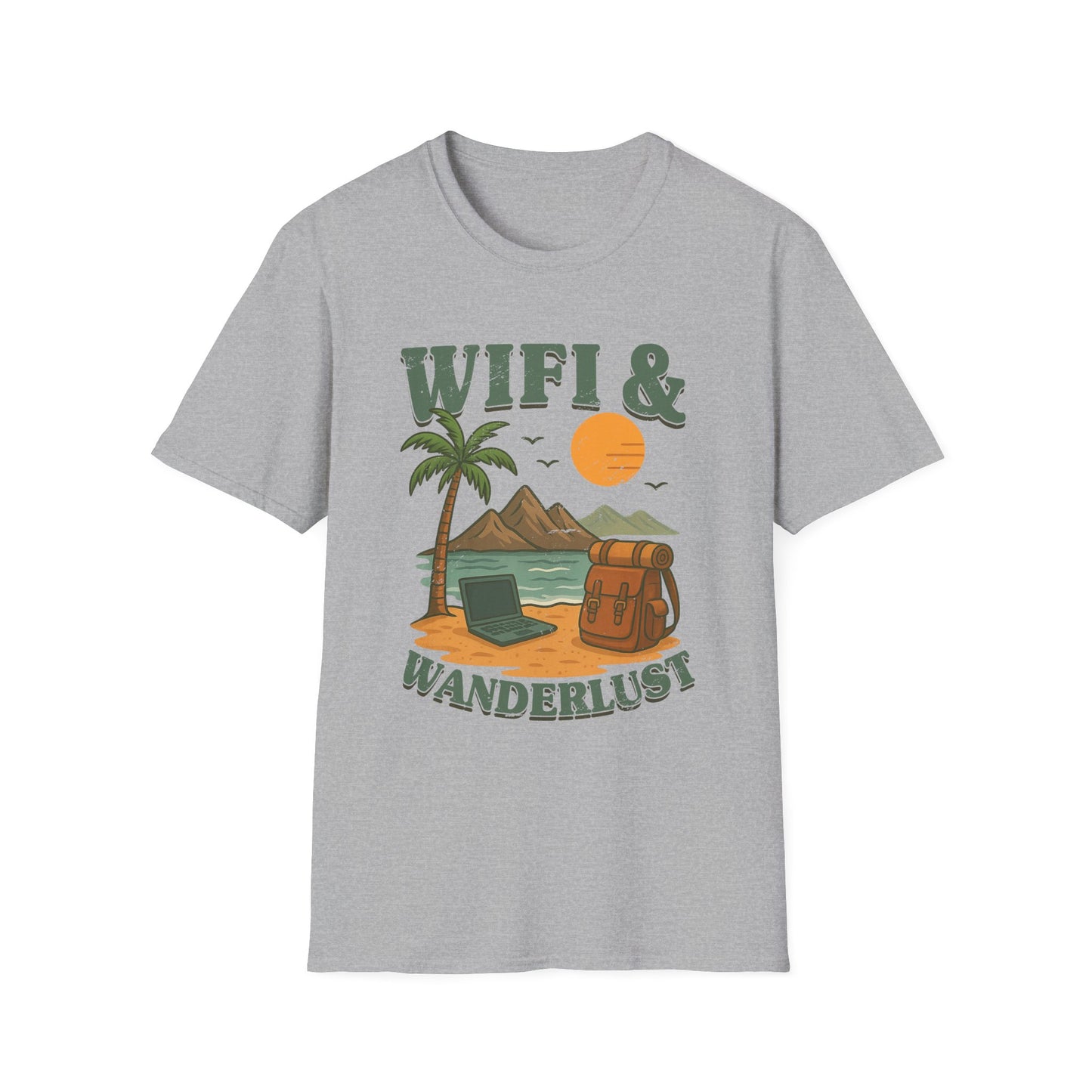 Digital Nomad Unisex T-Shirt