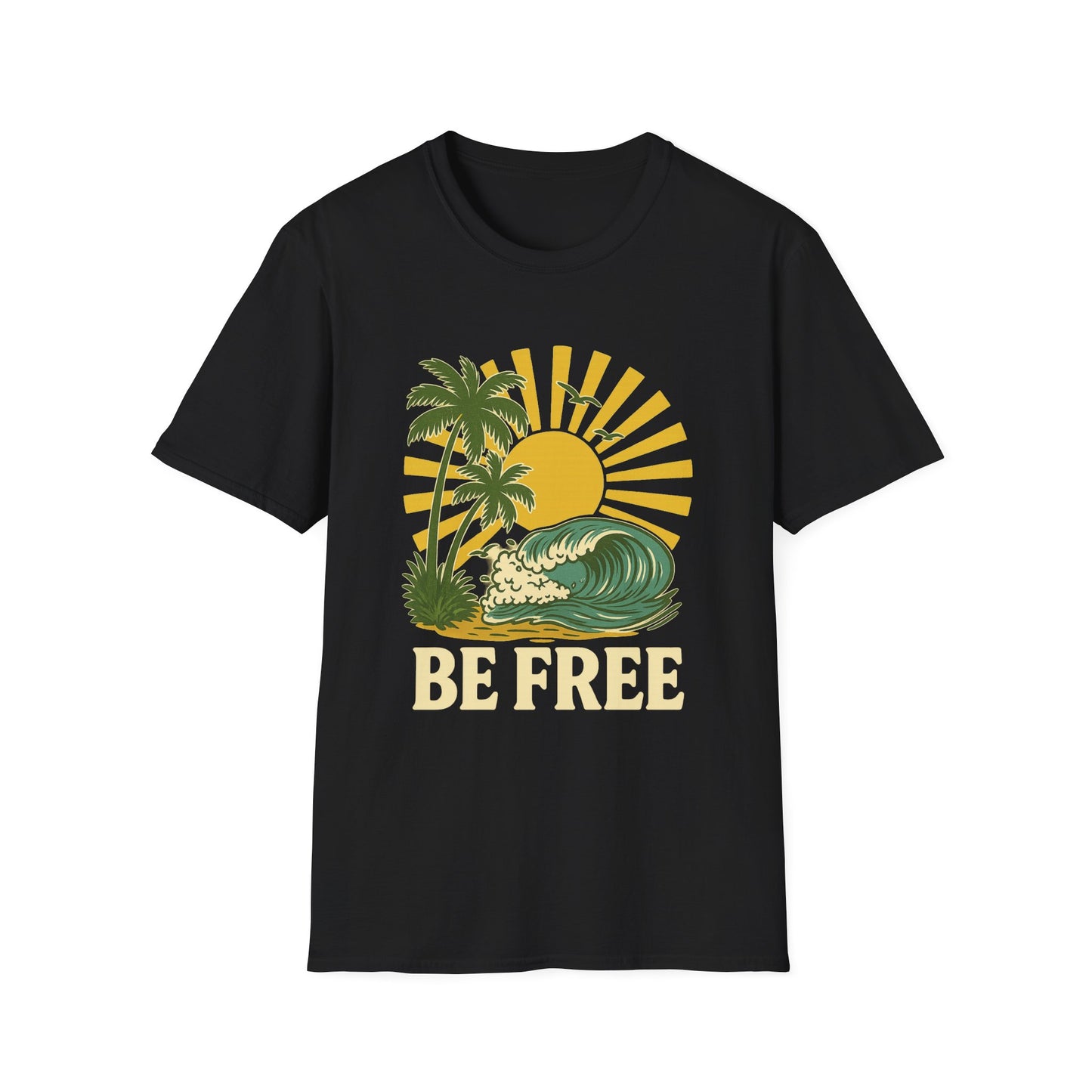 Be Free Unisex Travel T-Shirt