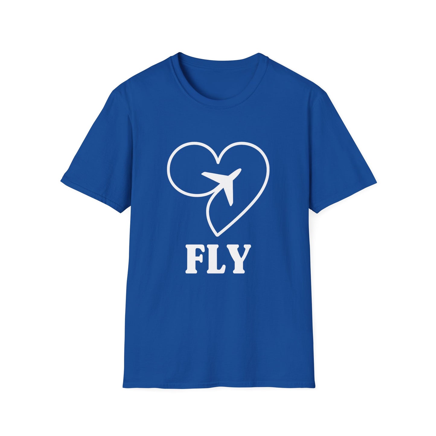Heart & Plane Unisex Travel T-Shirt
