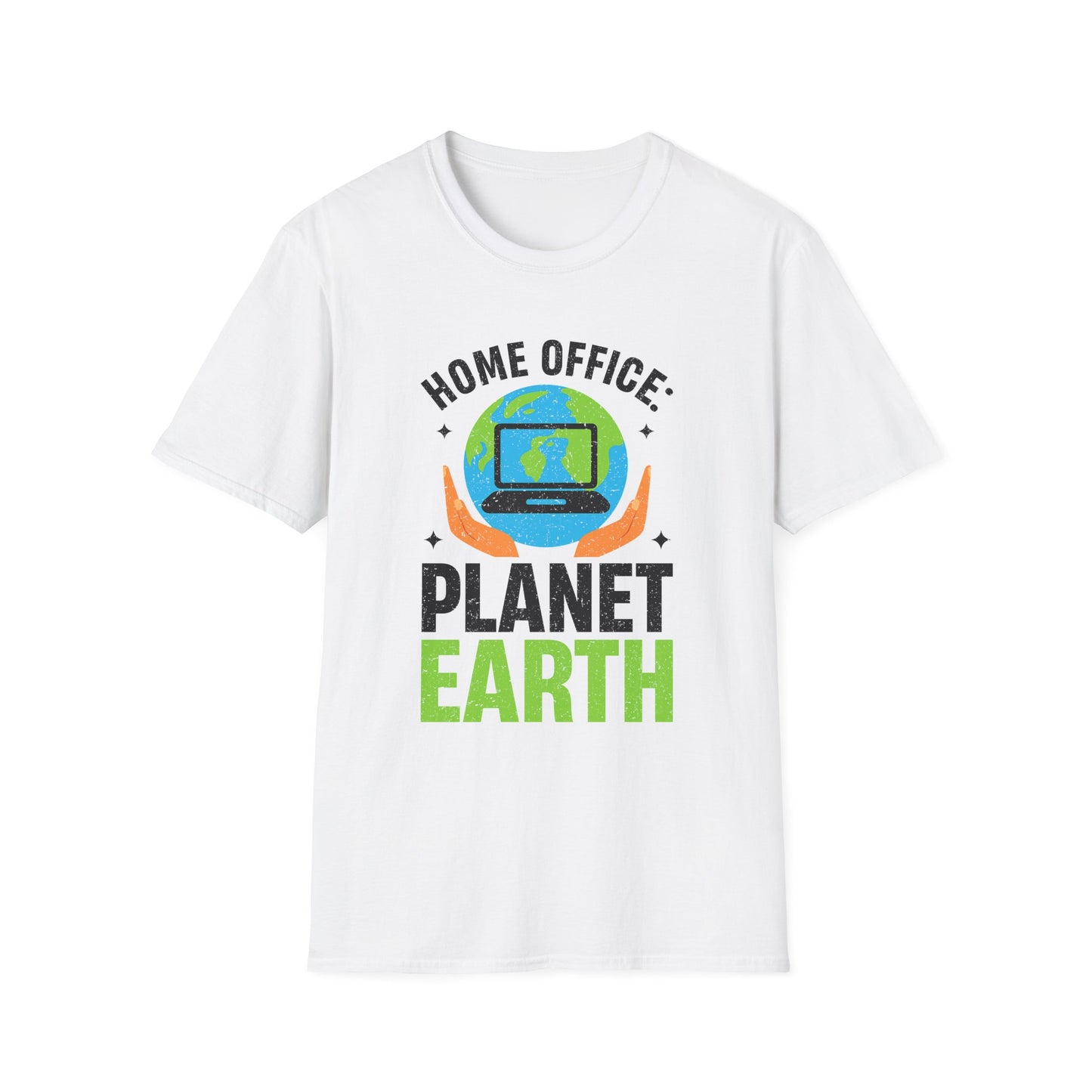 Home Office Planet Earth Unisex  T-Shirt