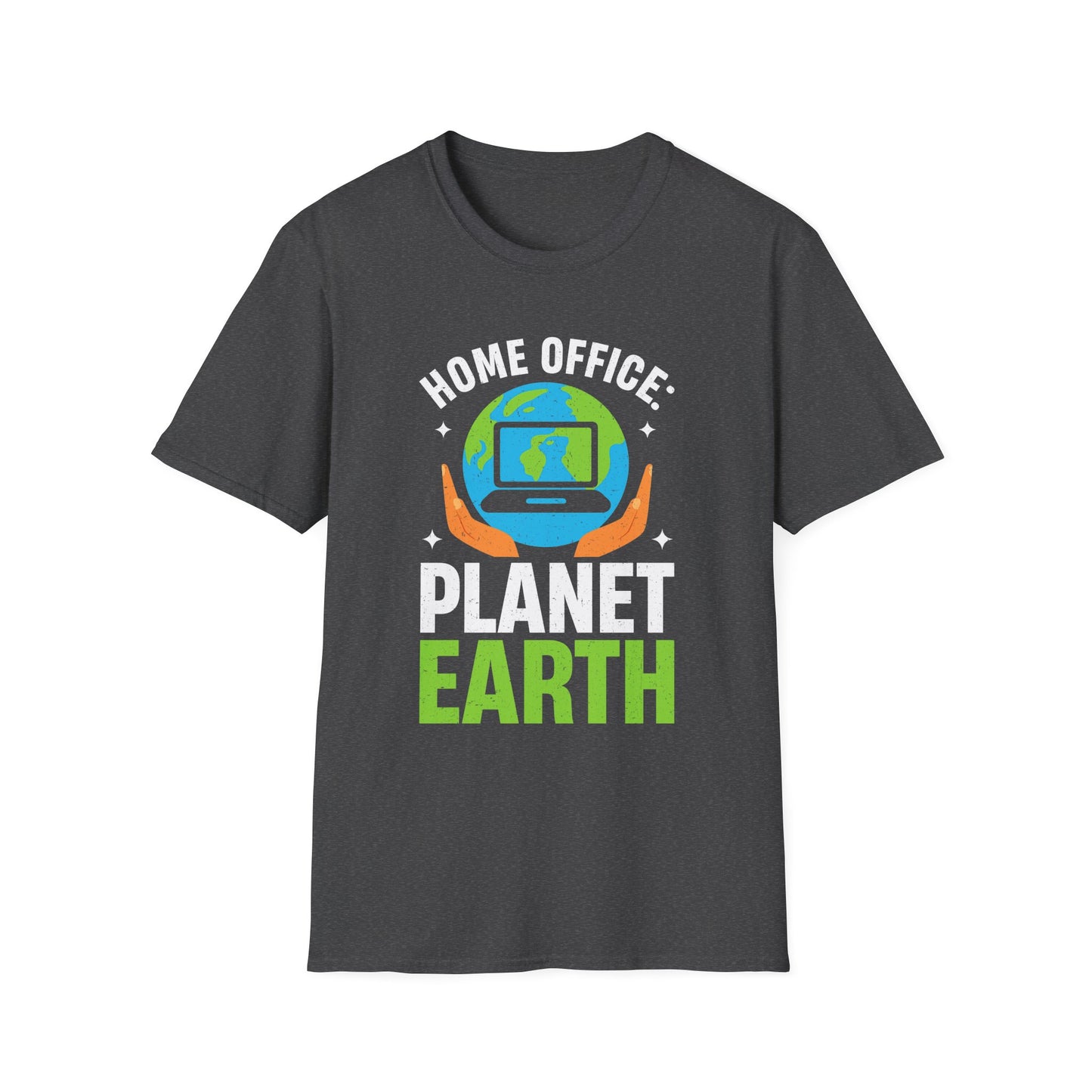 Home Office Planet Earth T-Shirt