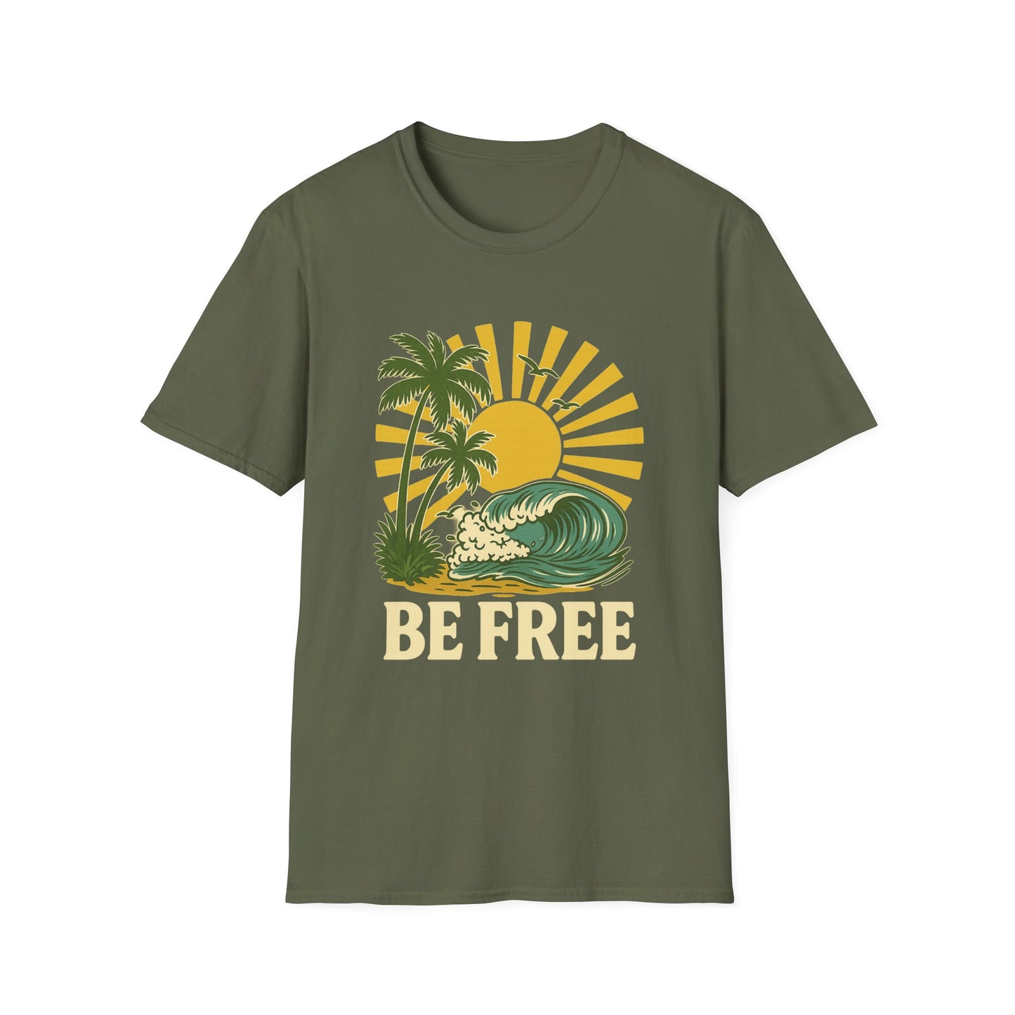 Be Free Unisex Travel T-Shirt