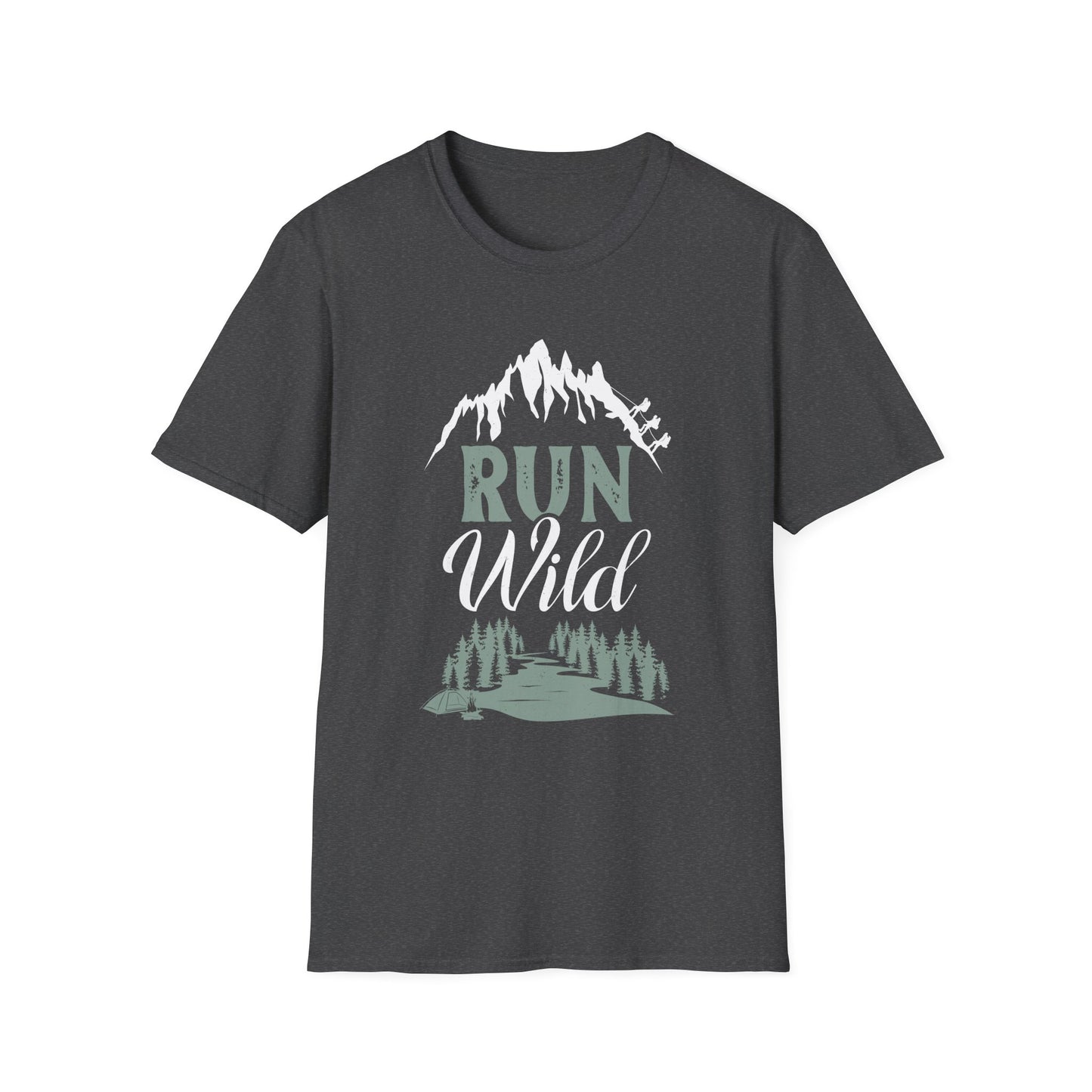 "Run Wild "Mountain Adventure Unisex T-Shirt