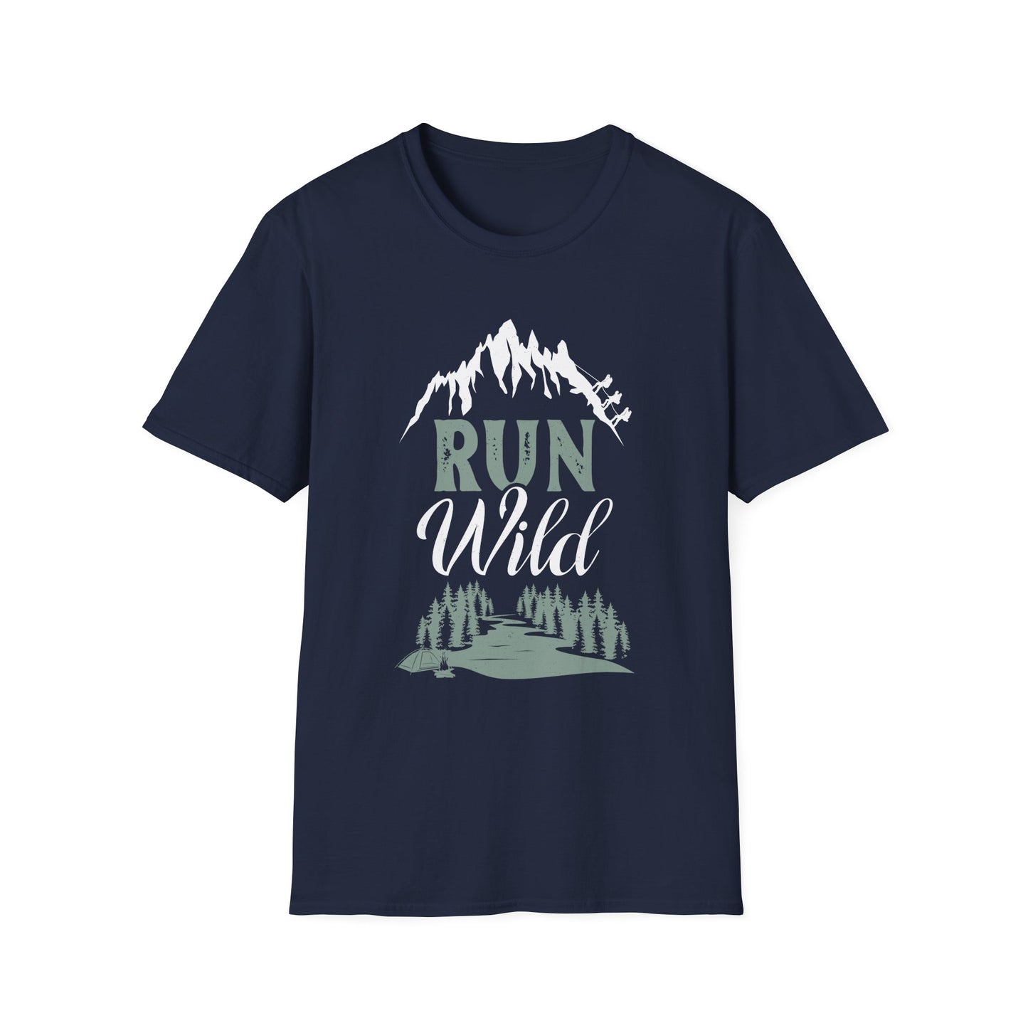 "Run Wild "Mountain Adventure Unisex T-Shirt
