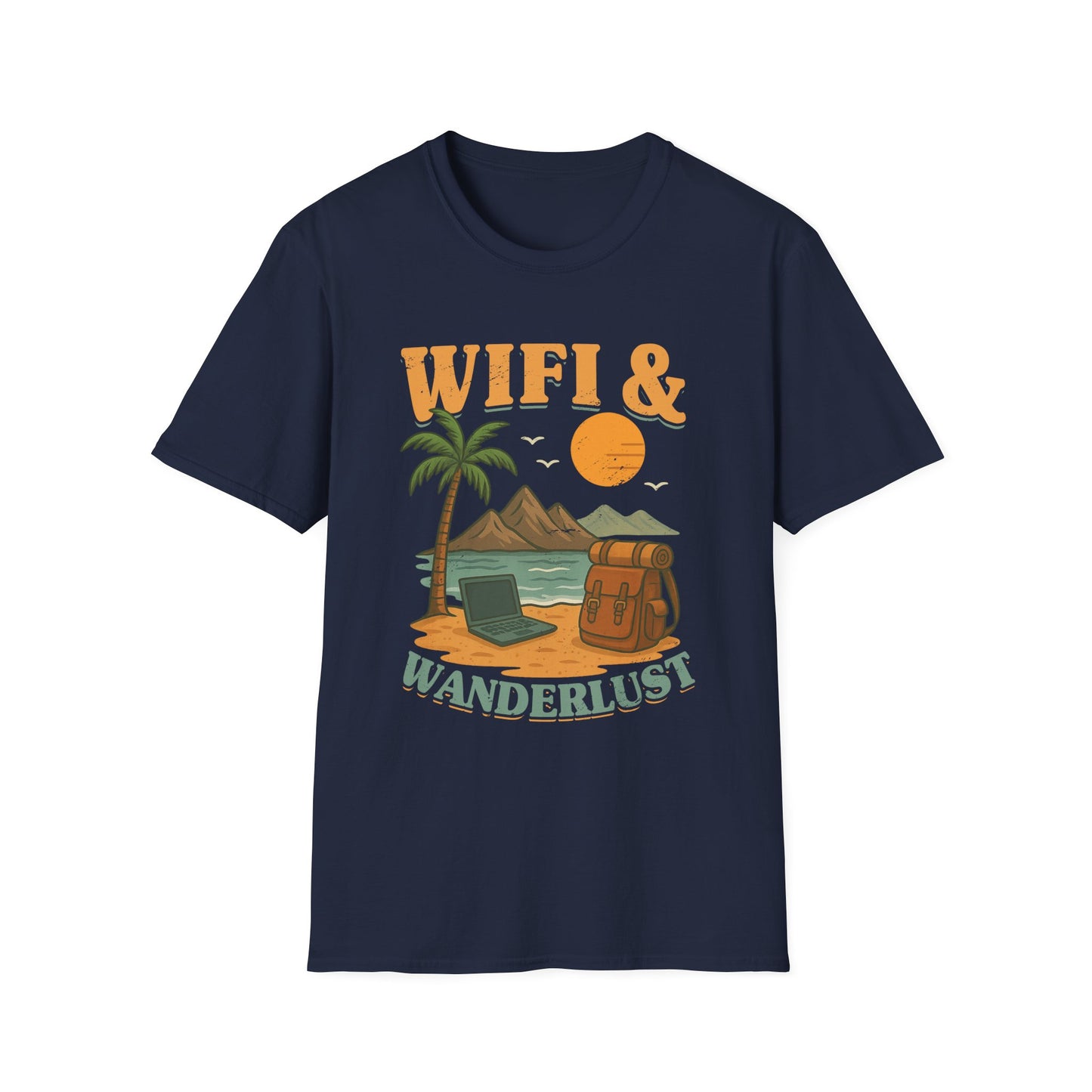 Digital Nomad Unisex T-Shirt