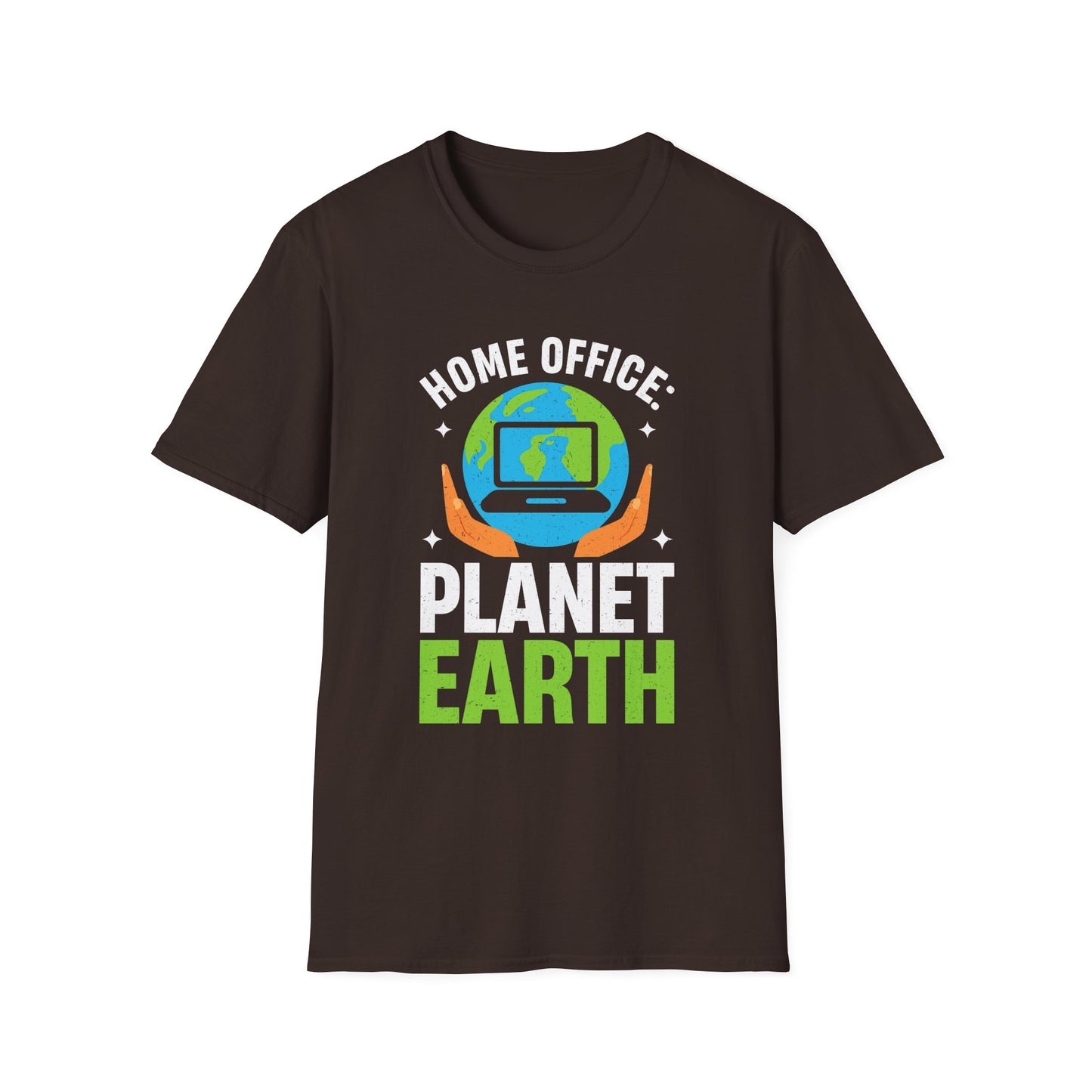Home Office Planet Earth T-Shirt