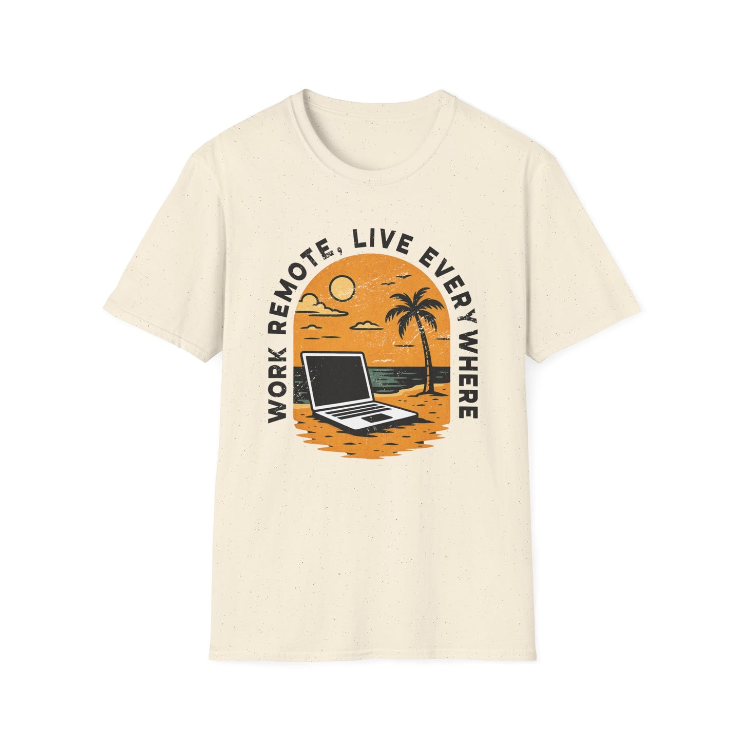 Work Remote T-Shirt Unisex Digital Nomads