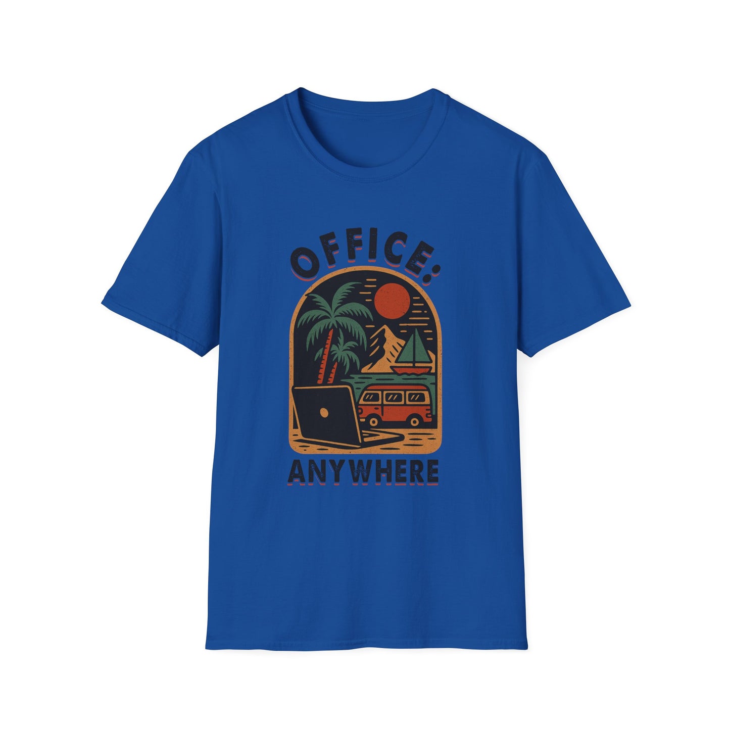 Travel-Themed Unisex T-Shirt | Office Anywhere Tee