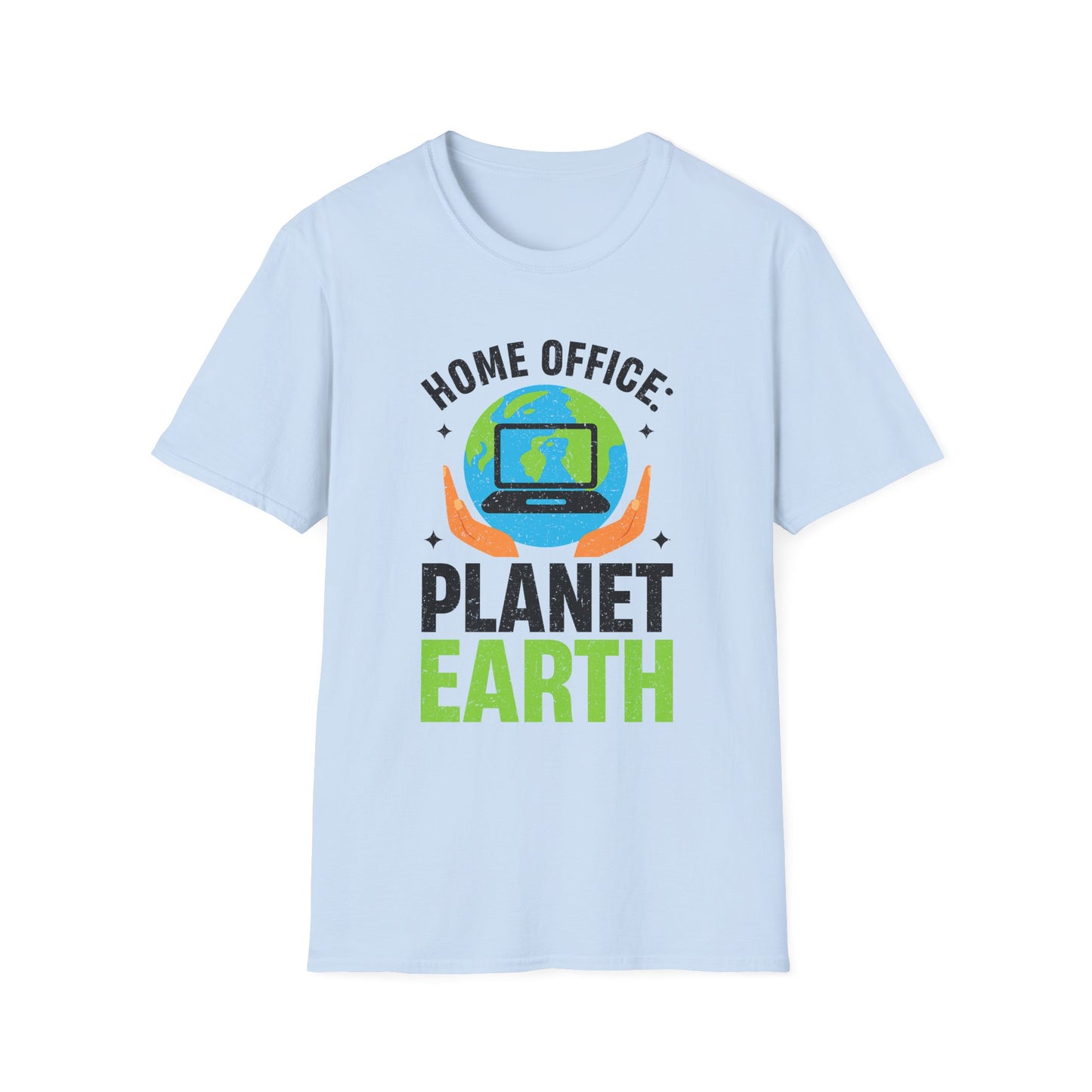 Home Office Planet Earth Unisex  T-Shirt
