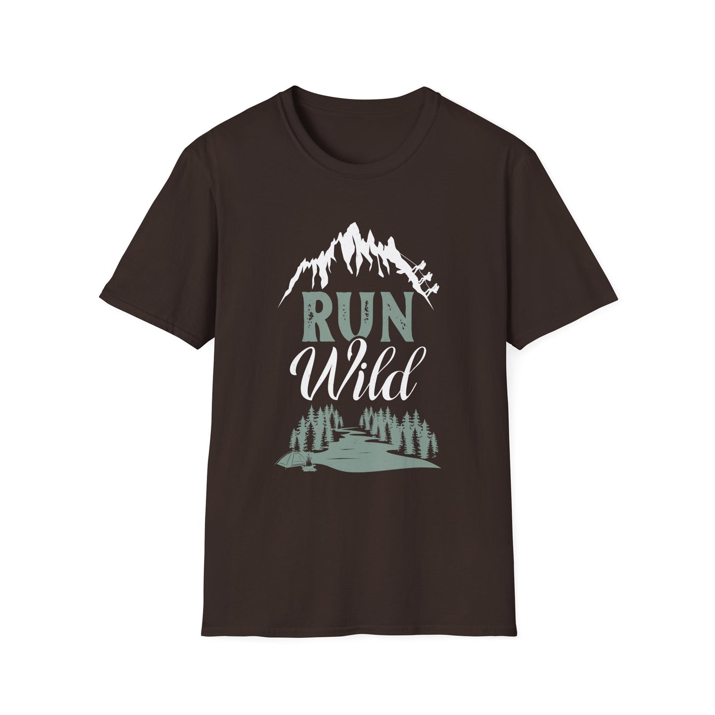 "Run Wild "Mountain Adventure Unisex T-Shirt