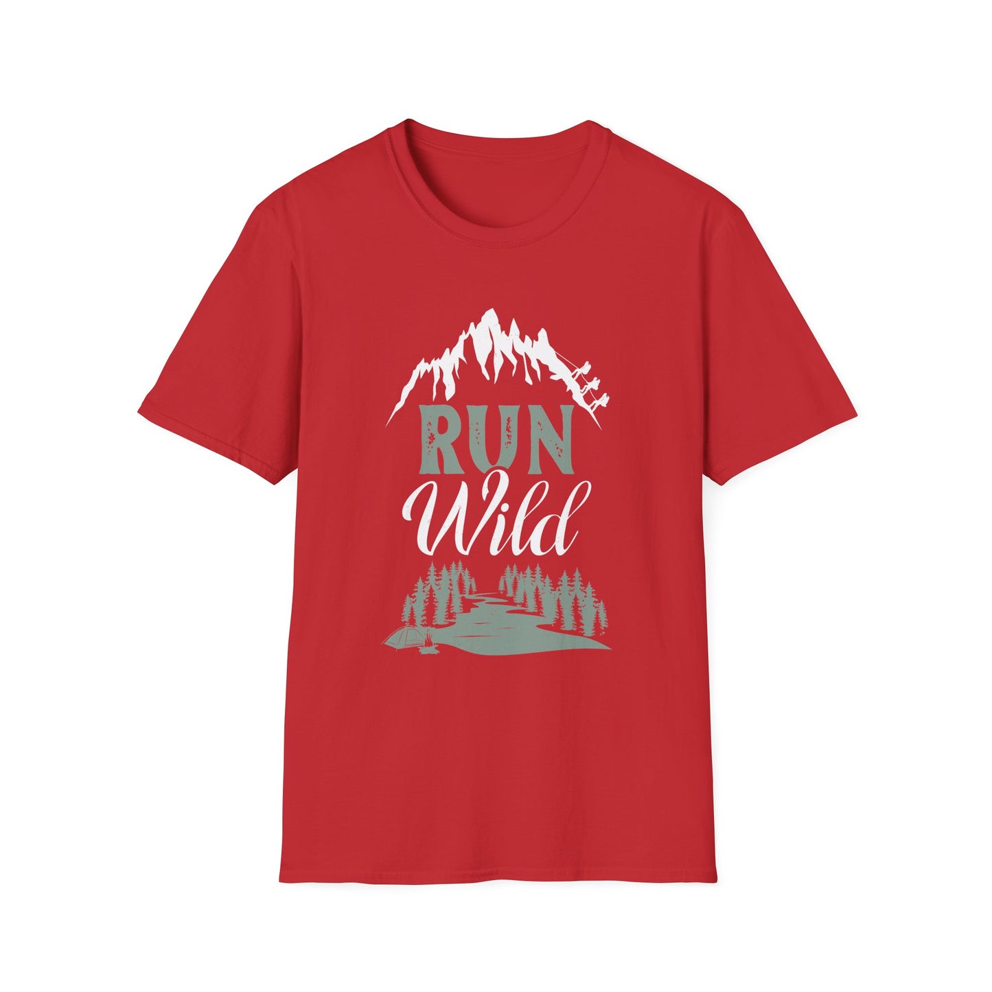 "Run Wild "Mountain Adventure Unisex T-Shirt