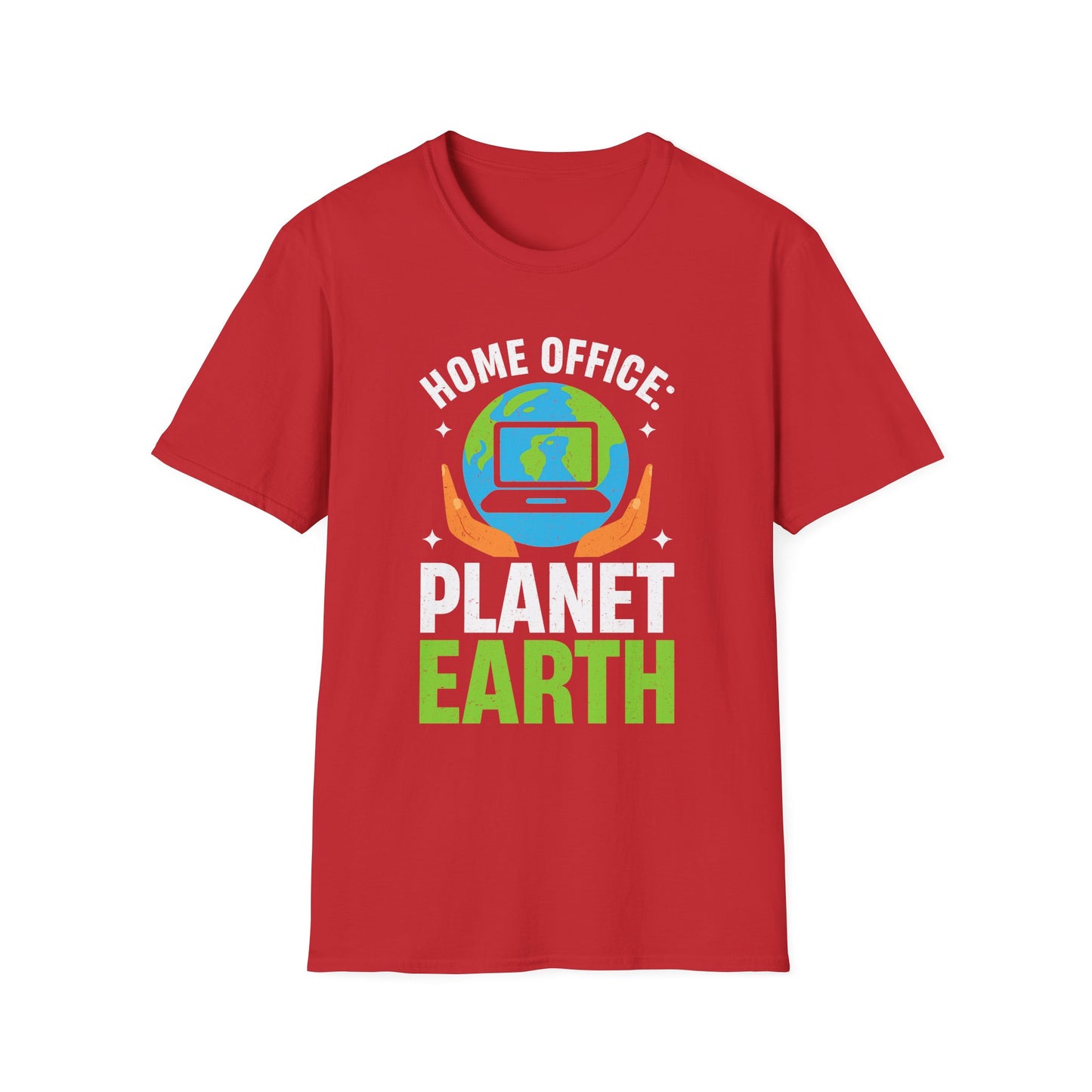 Home Office Planet Earth T-Shirt