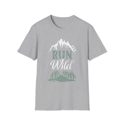 "Run Wild "Mountain Adventure Unisex T-Shirt