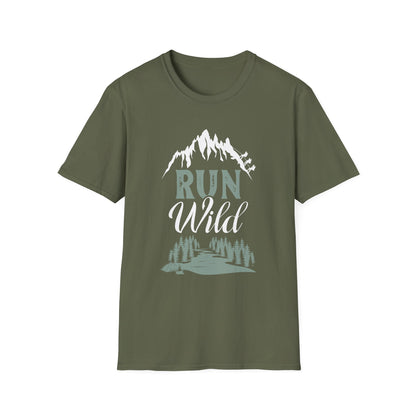 "Run Wild "Mountain Adventure Unisex T-Shirt