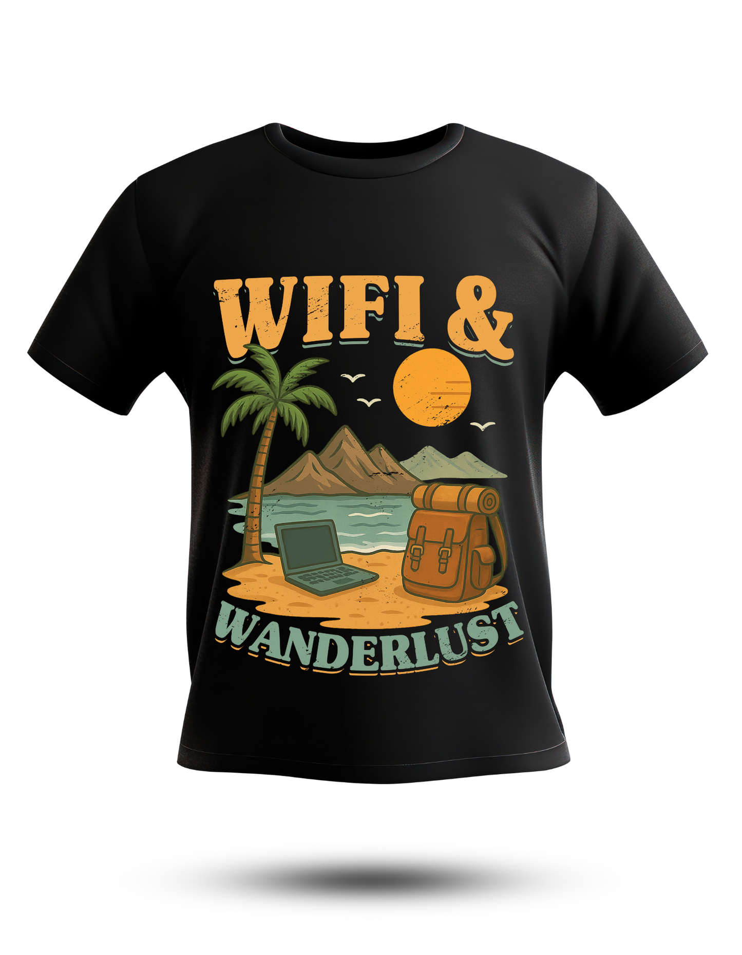 Digital Nomad Unisex T-Shirt