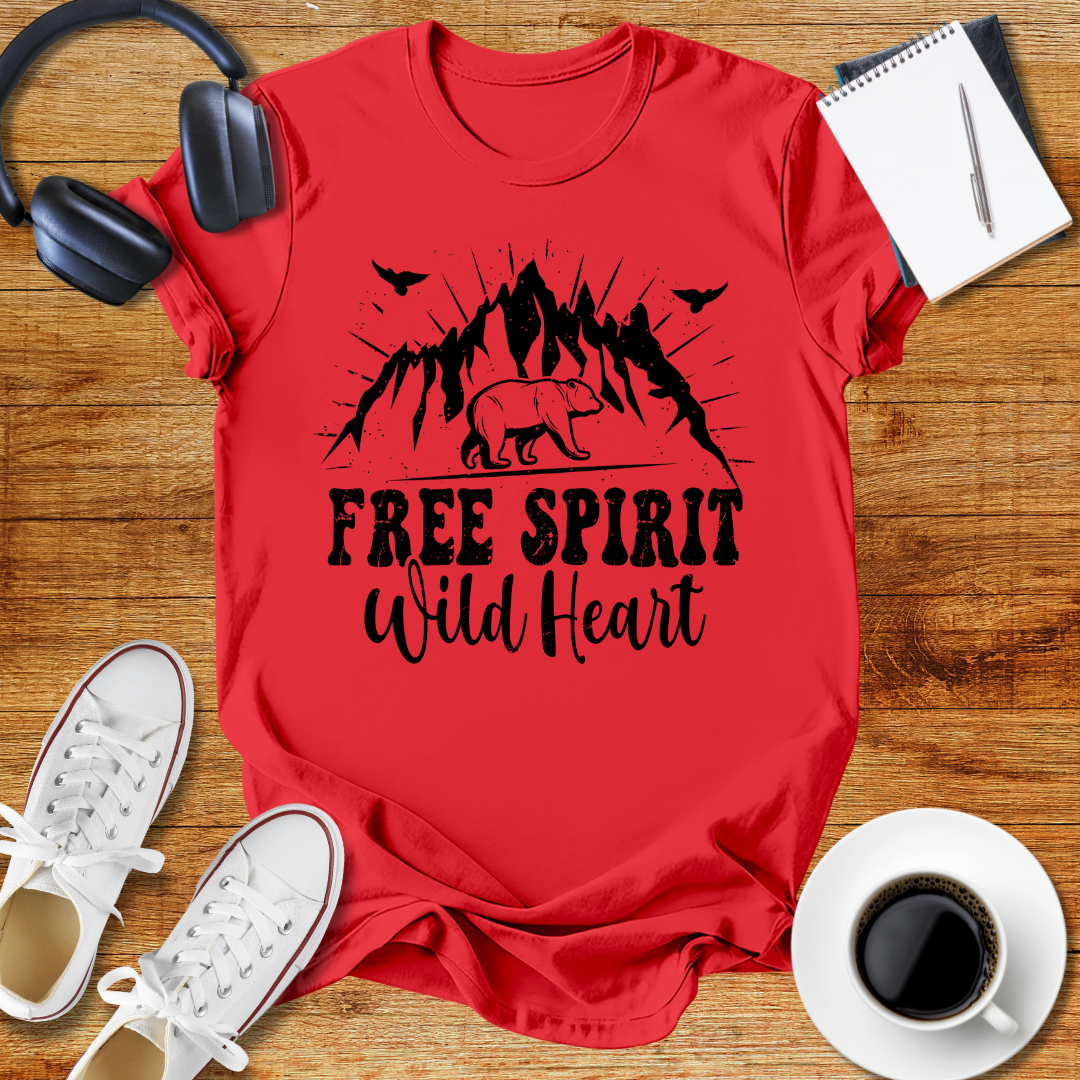 Free Spirit Wild Heart Unisex T-Shirt