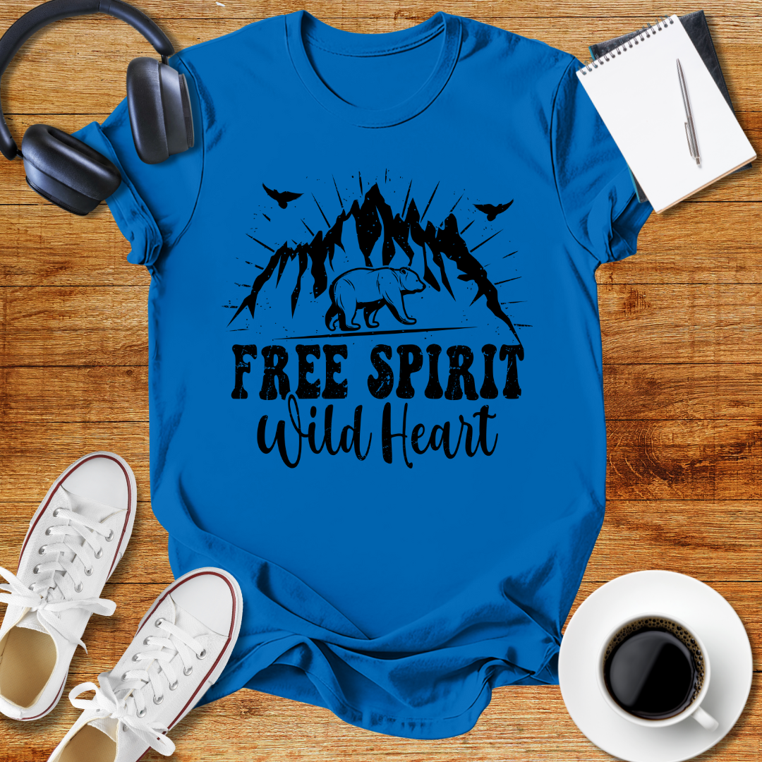 Free Spirit Wild Heart Unisex T-Shirt