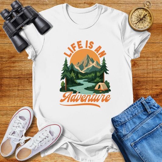 Life Is An Adventure Unisex Softstyle T-Shirt