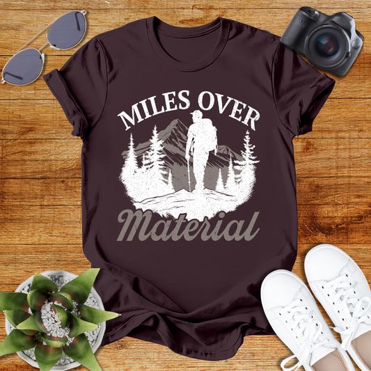 Miles Over Material Unisex Softstyle T-Shirt