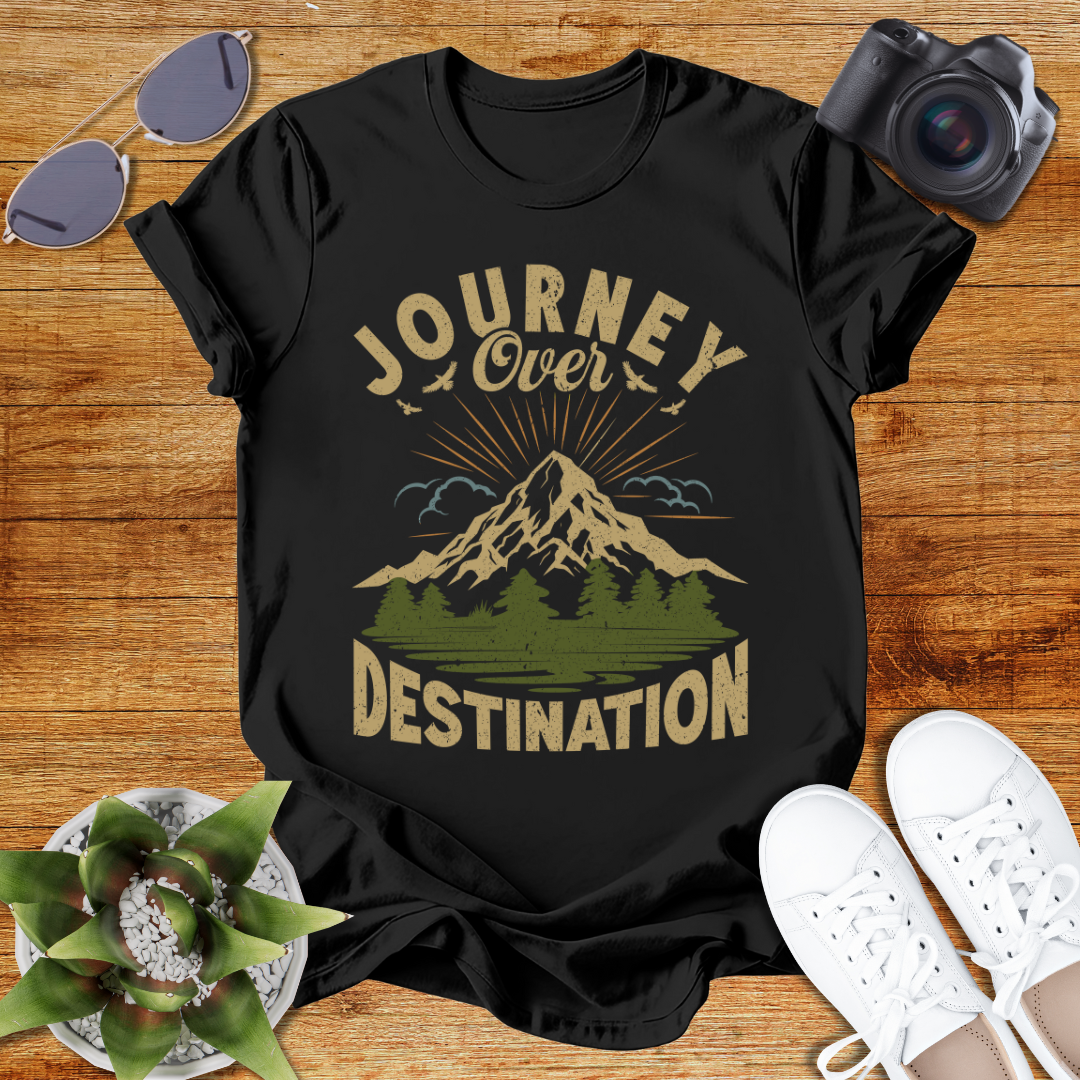 Journey Over Destination Unisex Softstyle T-Shirt