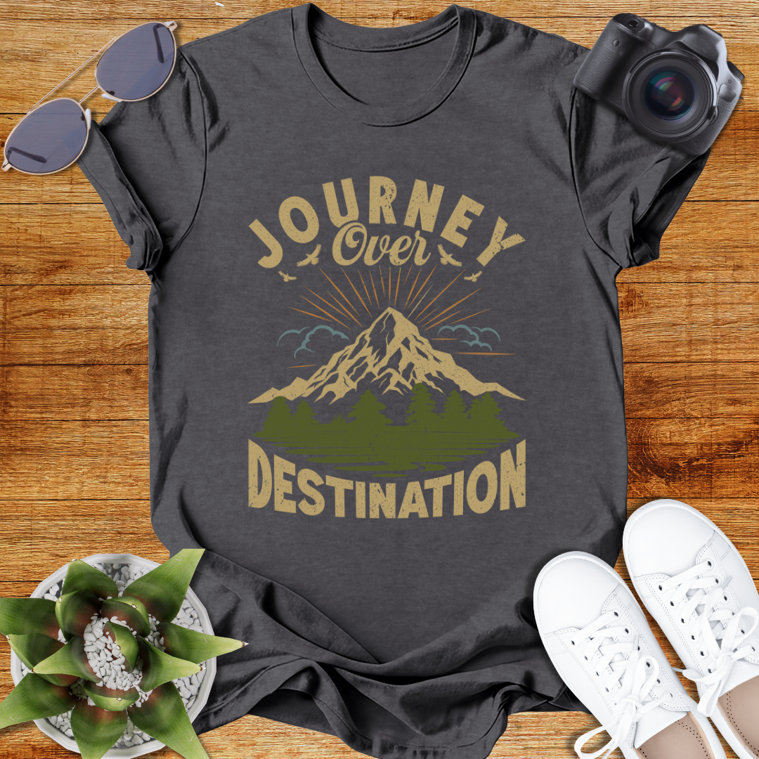 Journey Over Destination Unisex Softstyle T-Shirt