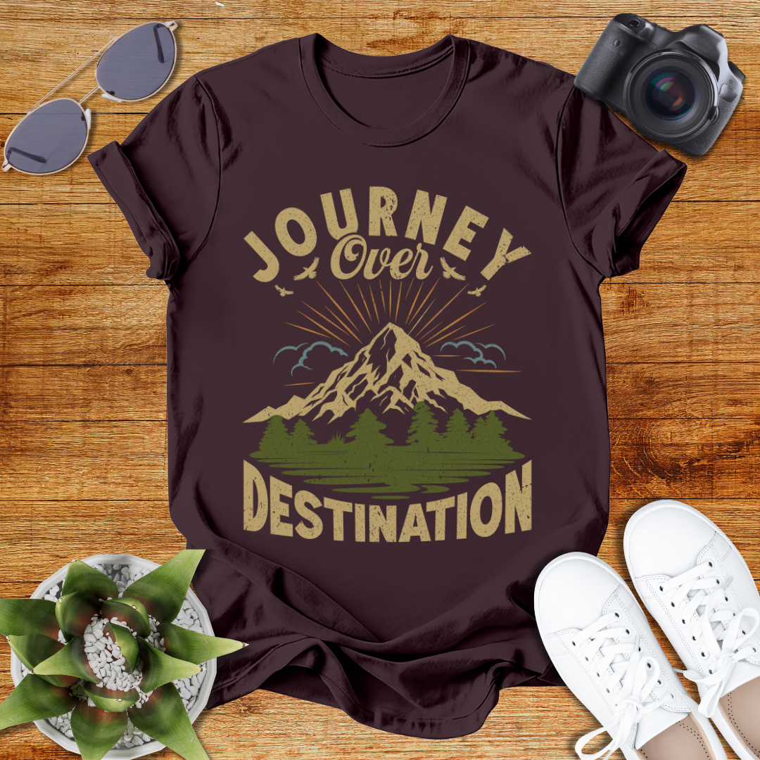 Journey Over Destination Unisex Softstyle T-Shirt