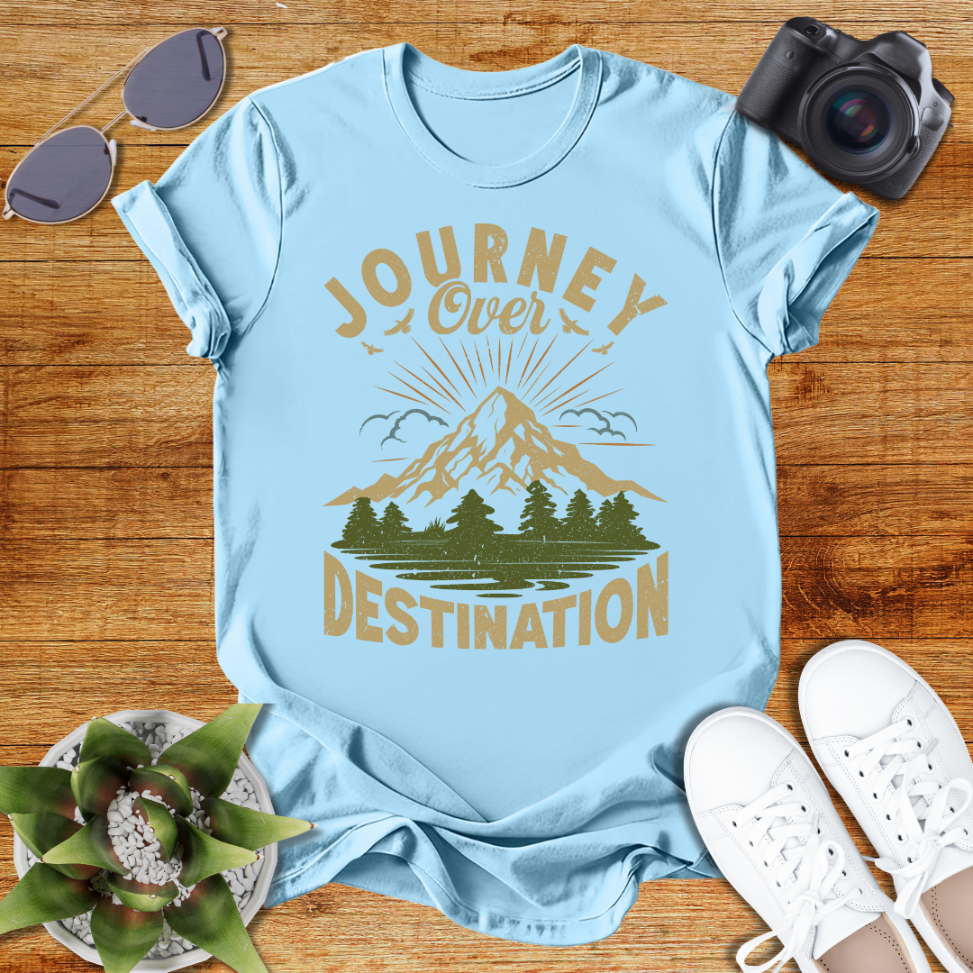 Journey Over Destination Unisex Softstyle T-Shirt