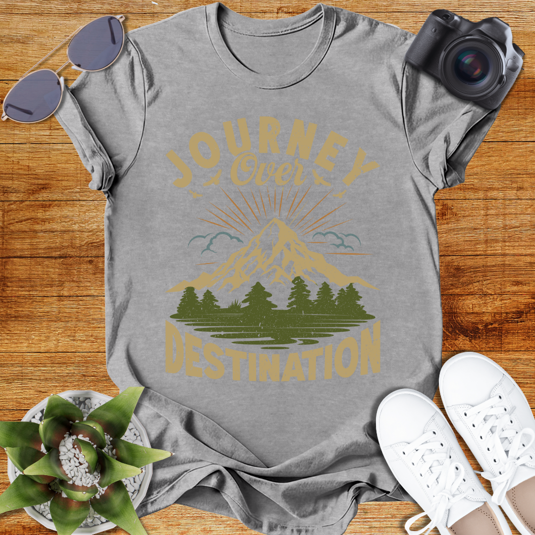 Journey Over Destination Unisex Softstyle T-Shirt