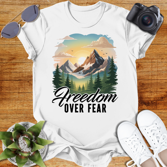 Freedom Over Fear Unisex Softstyle T-Shirt