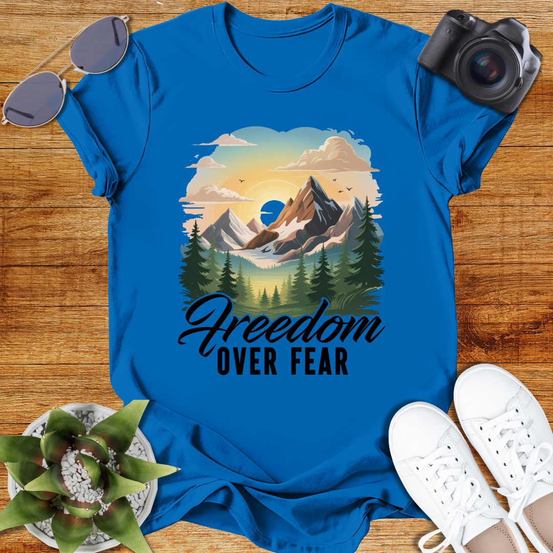Freedom Over Fear Unisex Softstyle T-Shirt