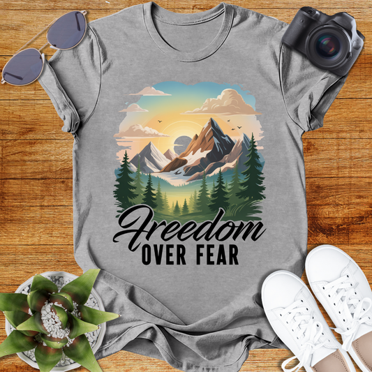 Freedom Over Fear Unisex Softstyle T-Shirt