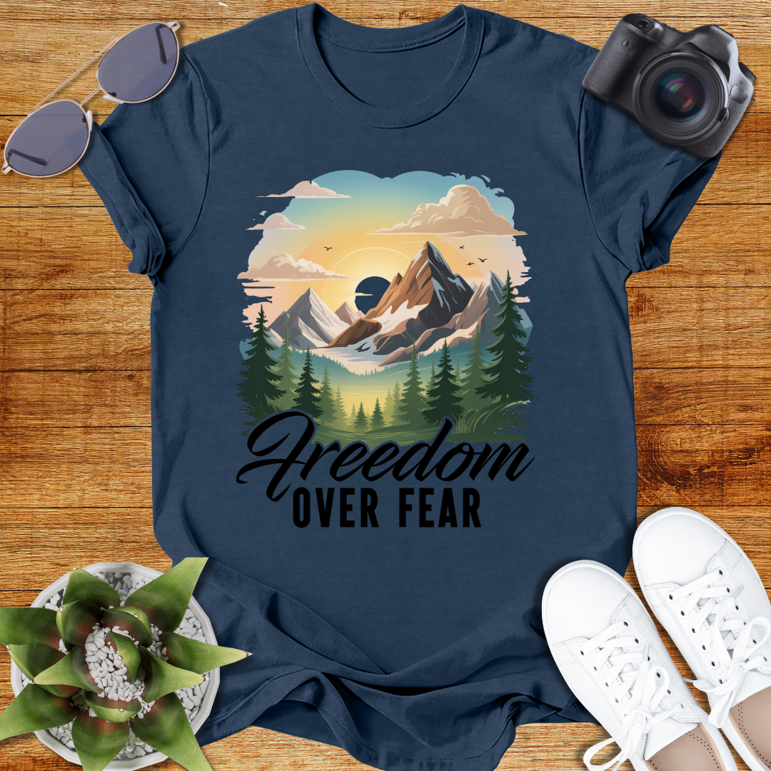 Freedom Over Fear Unisex Softstyle T-Shirt