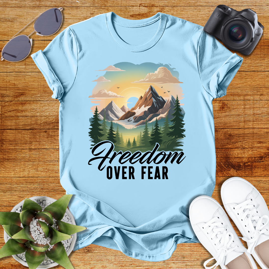 Freedom Over Fear Unisex Softstyle T-Shirt
