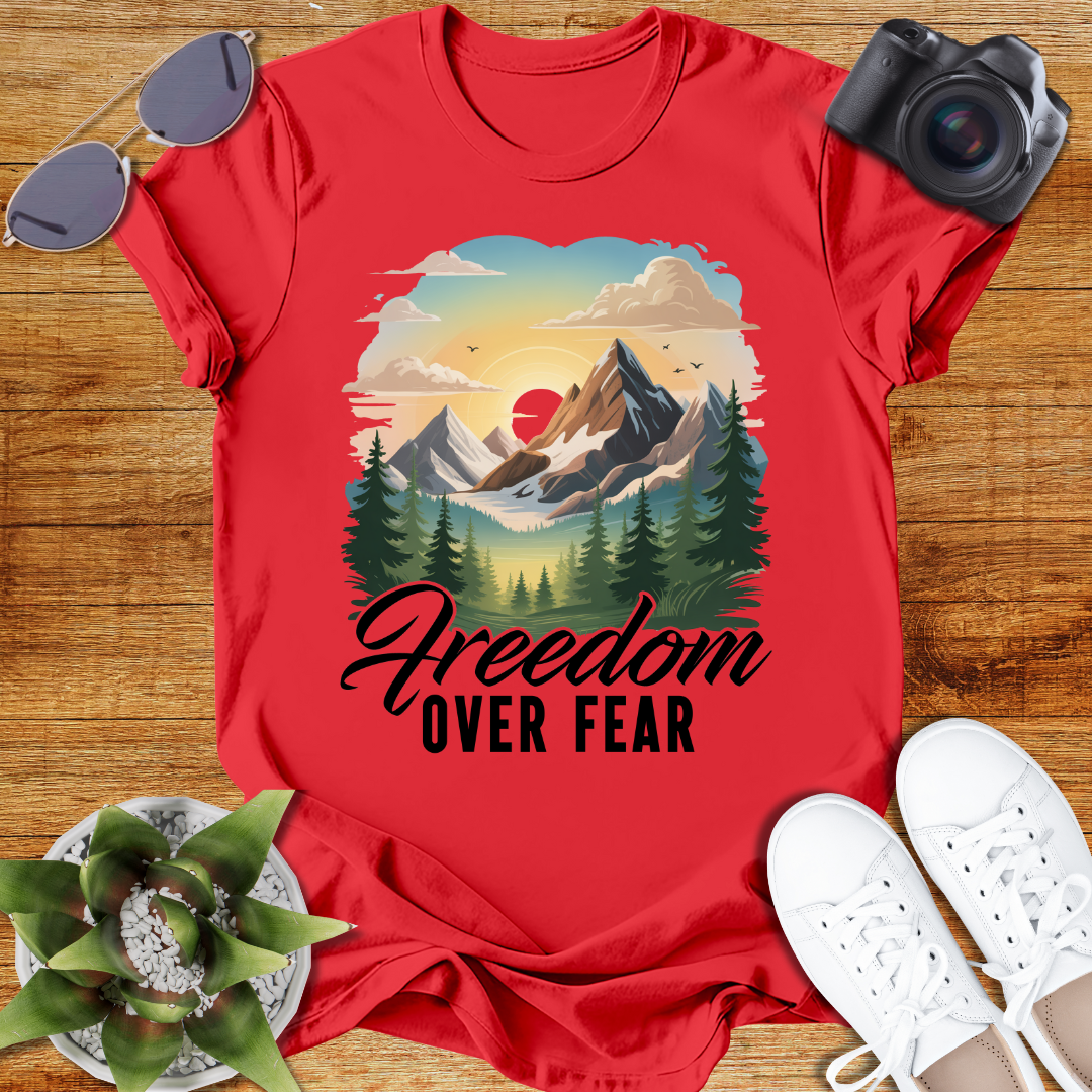 Freedom Over Fear Unisex Softstyle T-Shirt