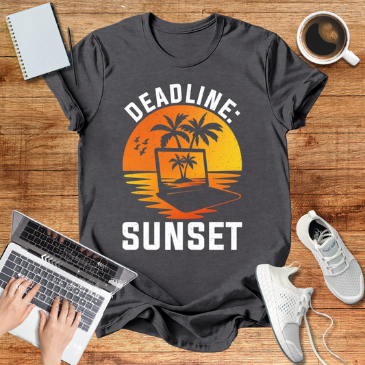 Deadline Sunset Unisex T-Shirt
