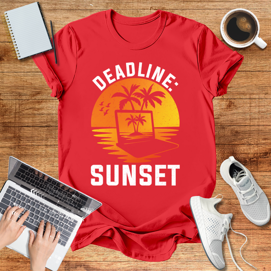 Deadline Sunset Unisex T-Shirt