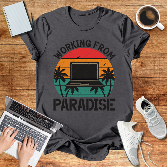 Working From Paradise Unisex T-Shirt