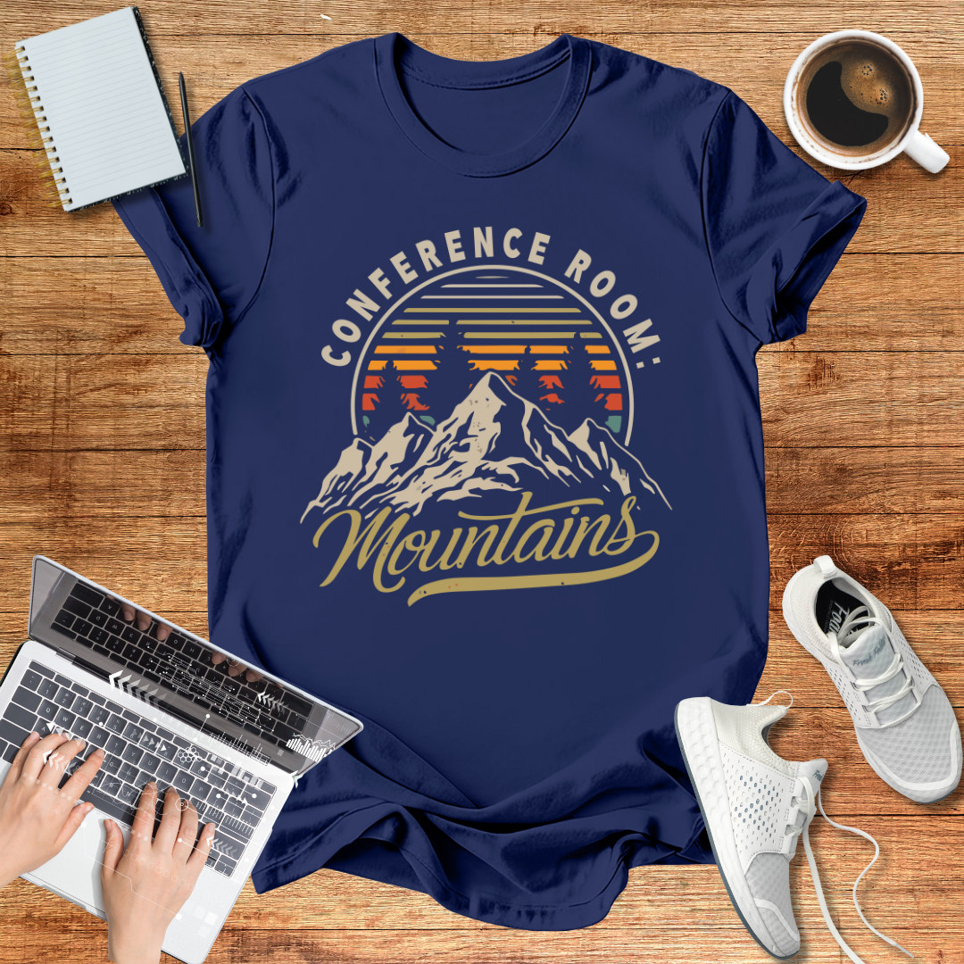 Conference Room : Mountains Unisex T-Shirt