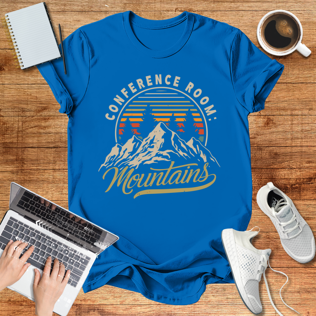 Conference Room : Mountains Unisex T-Shirt