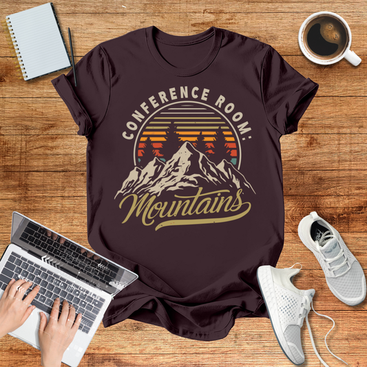 Conference Room : Mountains Unisex T-Shirt