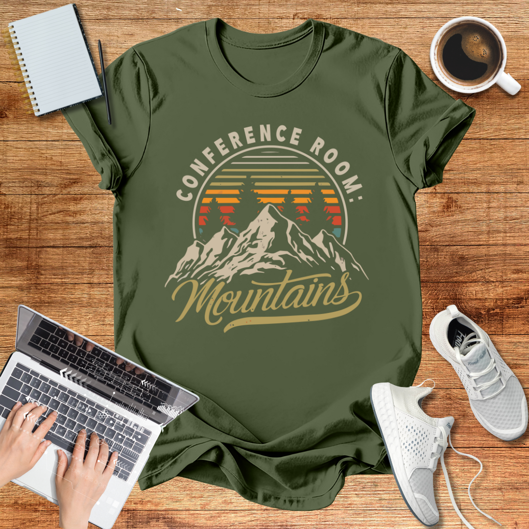 Conference Room : Mountains Unisex T-Shirt