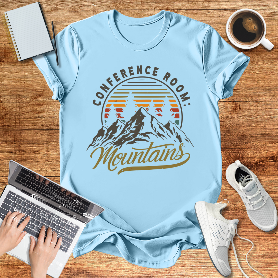 Conference Room : Mountains Unisex T-Shirt