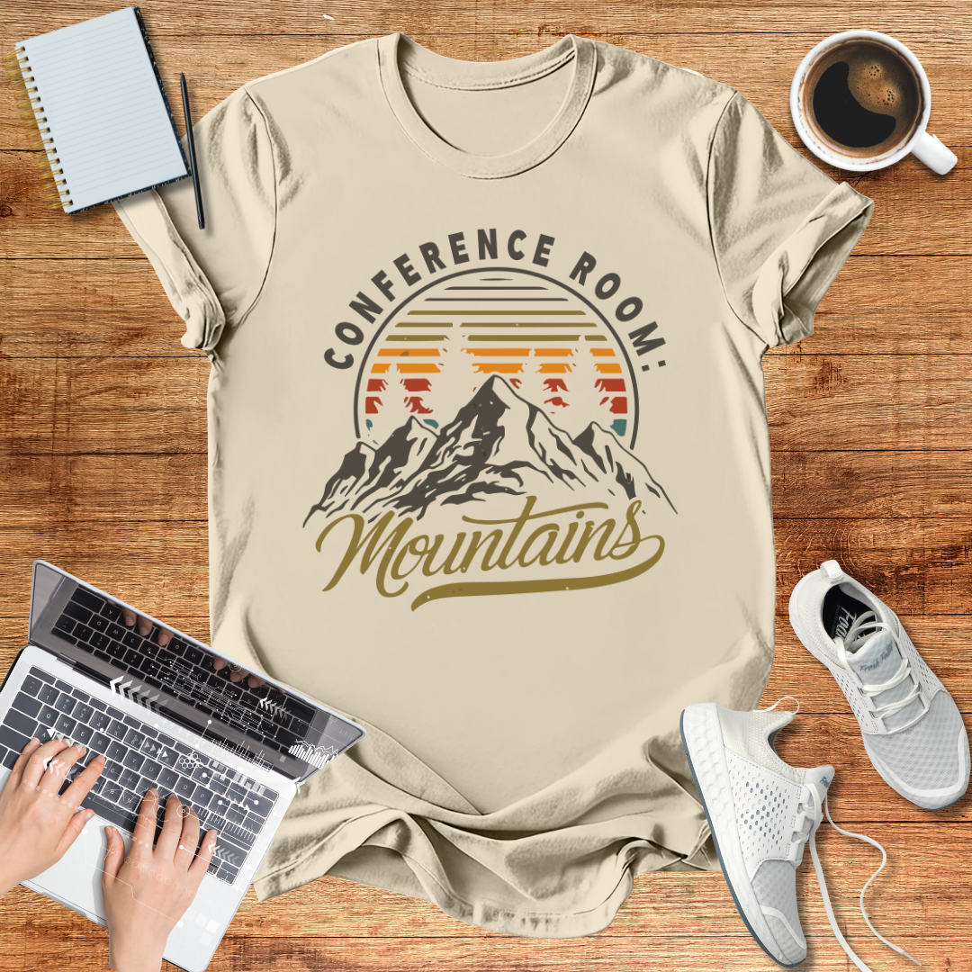 Conference Room : Mountains Unisex T-Shirt
