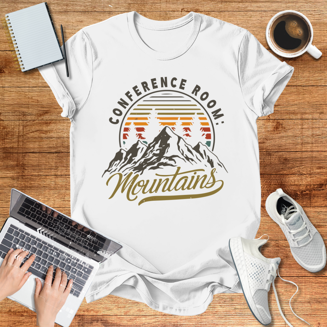 Conference Room : Mountains Unisex T-Shirt