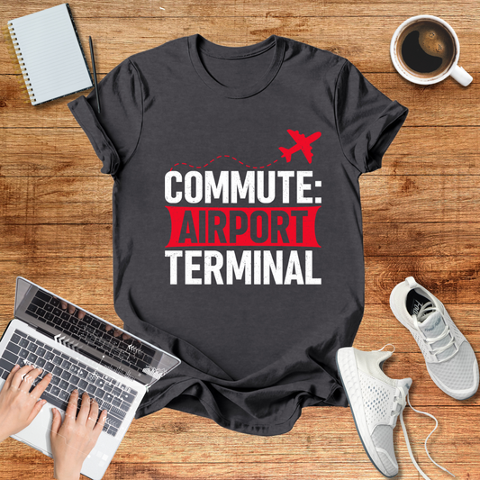 Commute Airport Terminal Unisex T-Shirt